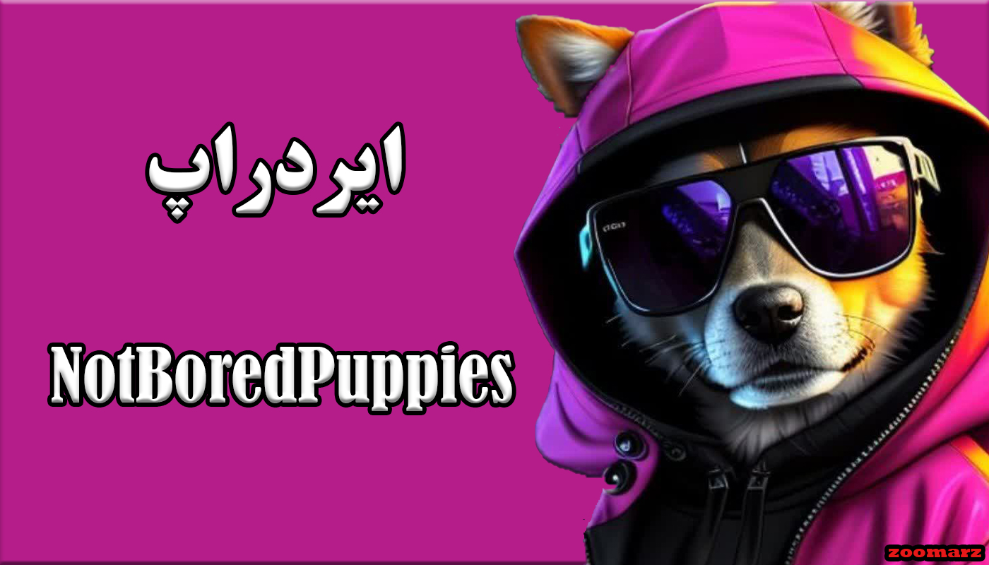 ایردراپ NotBoredPuppies + نحوه شرکت در NotBoredPuppies