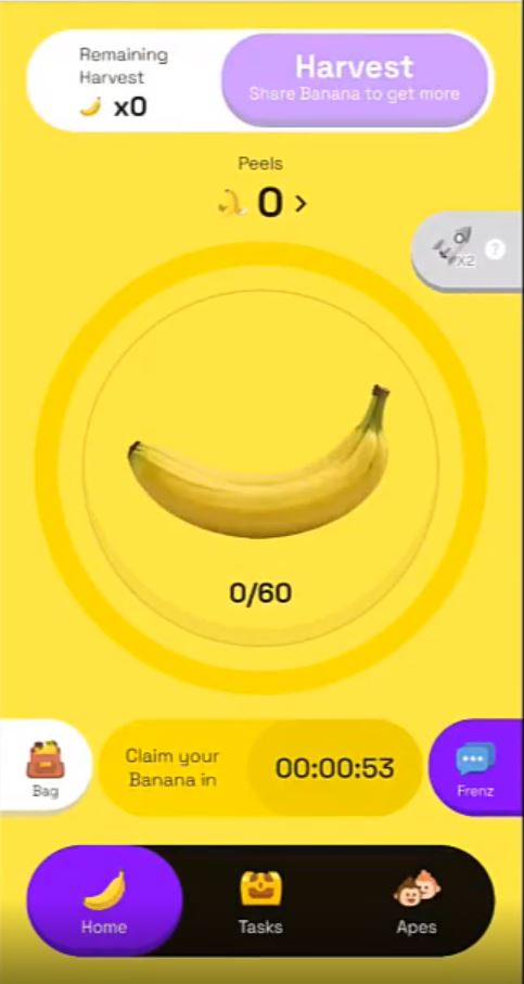 نحوه مشارکت در ایردراپ Banana