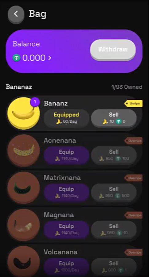 نحوه مشارکت در ایردراپ Banana