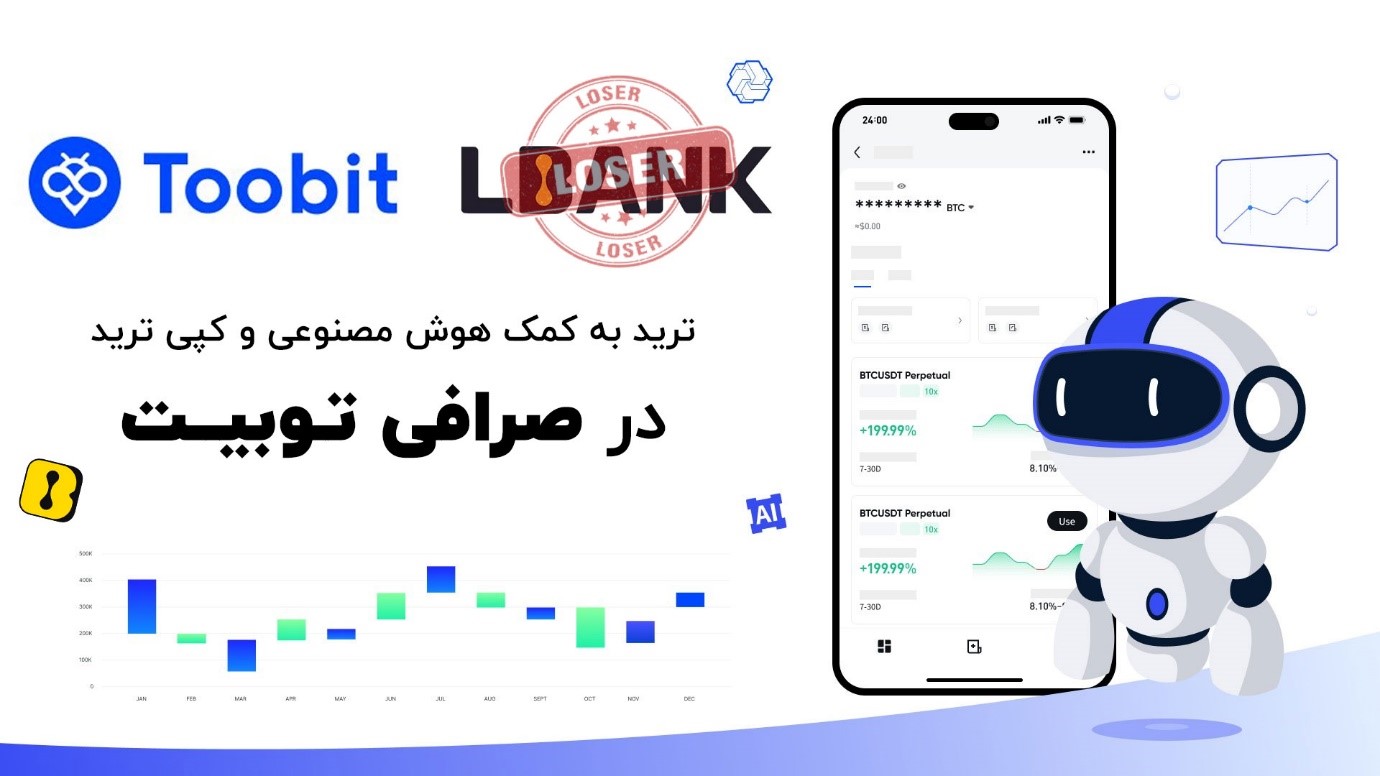 دارا بودن کپی ترید مزیتی برای صرافی Toobit