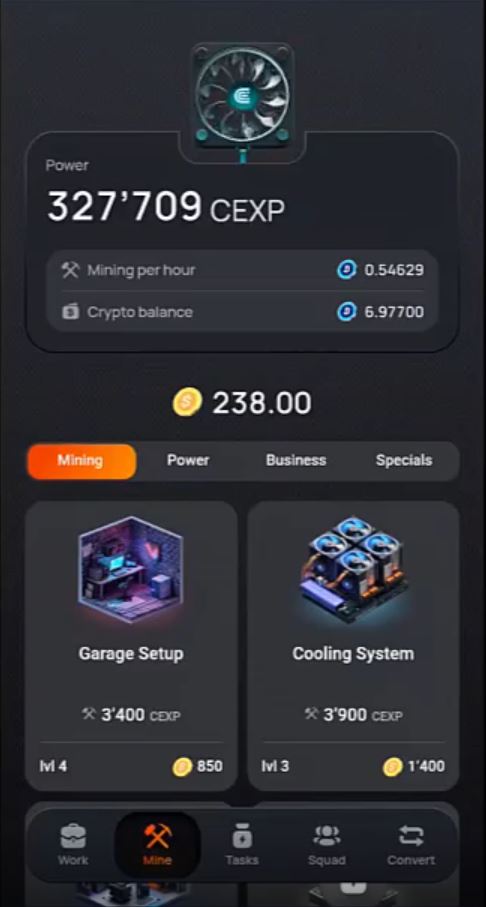 نحوه مشارکت در فصل دوم بازی cex.io