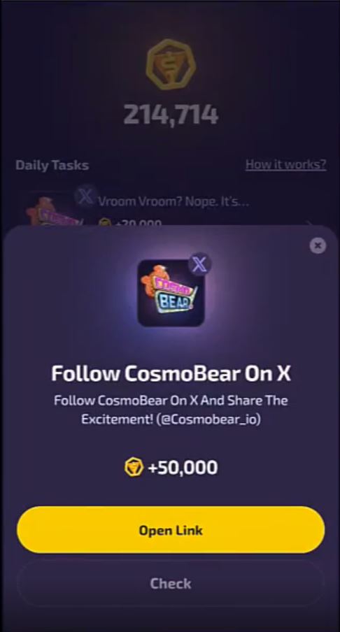 نحوه مشارکت در ایردراپ Cosmo Bear