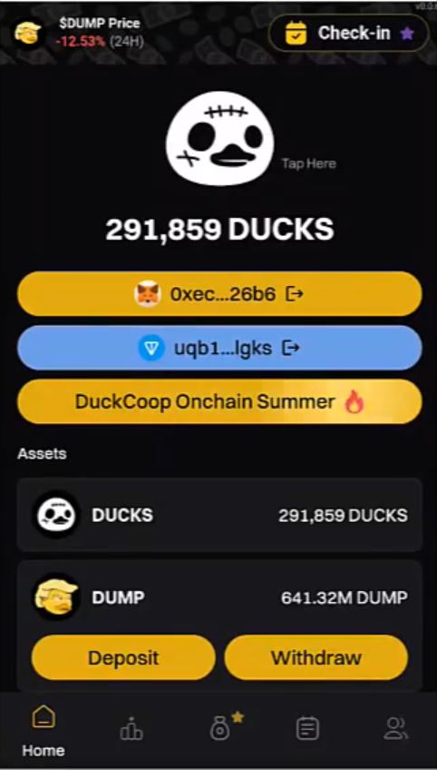 آموزش برداشت و فروش ارز Dump از بازی Duck