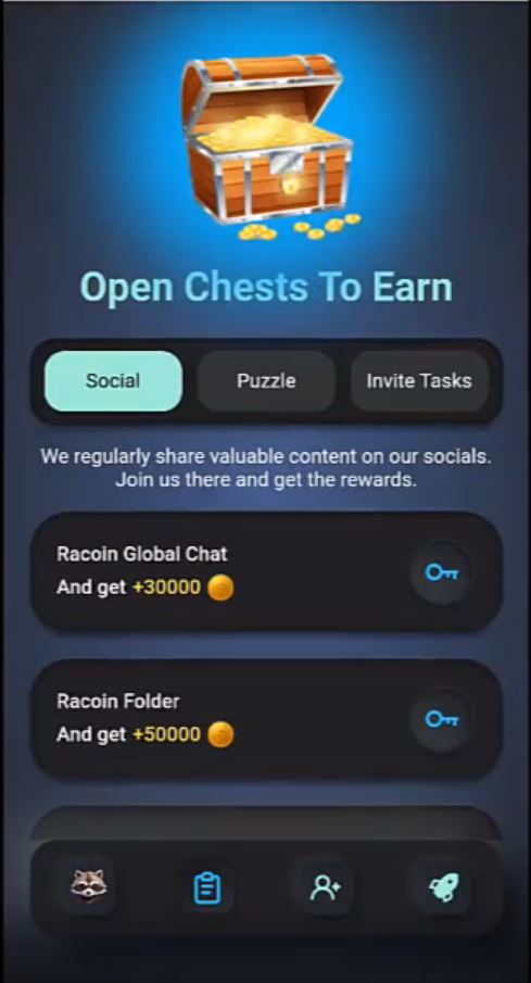 نحوه مشارکت در ایردراپ Racoin