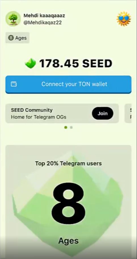 آموزش اتصال کیف پول به بازی seed