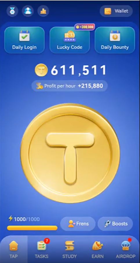 آموزش شرکت در ایونت 200 هزار دلاری Tapcoin