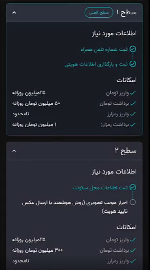 آموزش واریز ریال به صرافی نوبیتکس