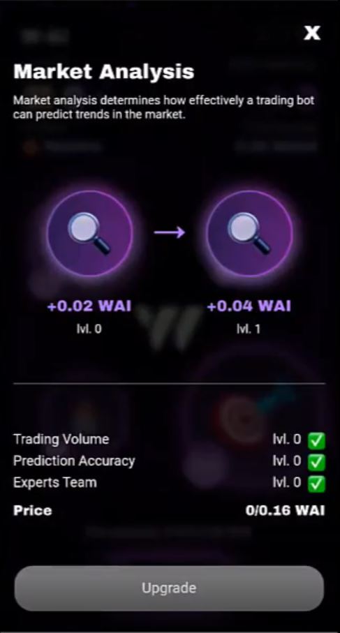 آموزش آپدیت wai در بازی wcoin