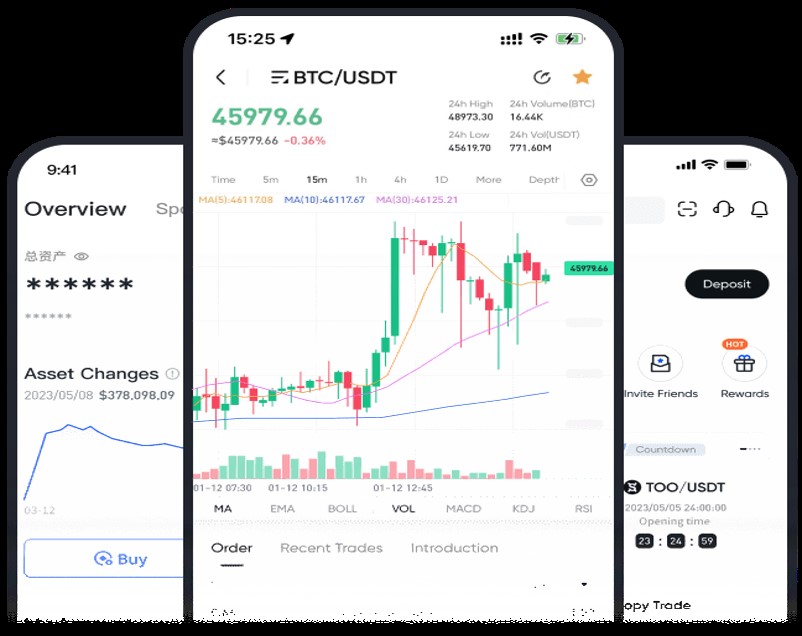 مراحل نصب و دانلود توبیت toobit از اپ استور برای آیفون