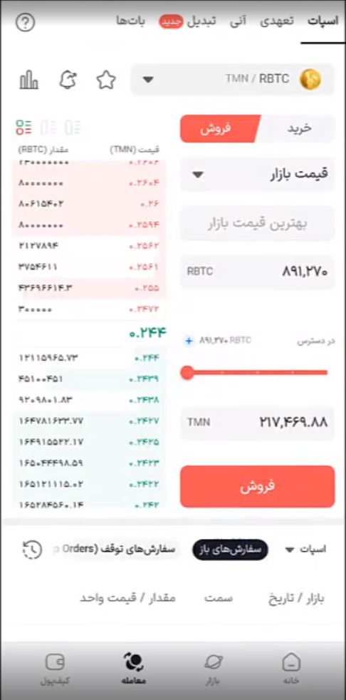 فروش ارز راکی در صرافی والکس و Lbank