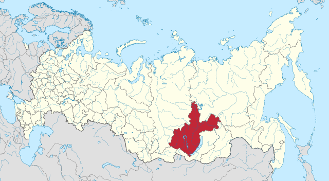استان ایرکوتسک در جنوب شرقی سیبری روسیه.