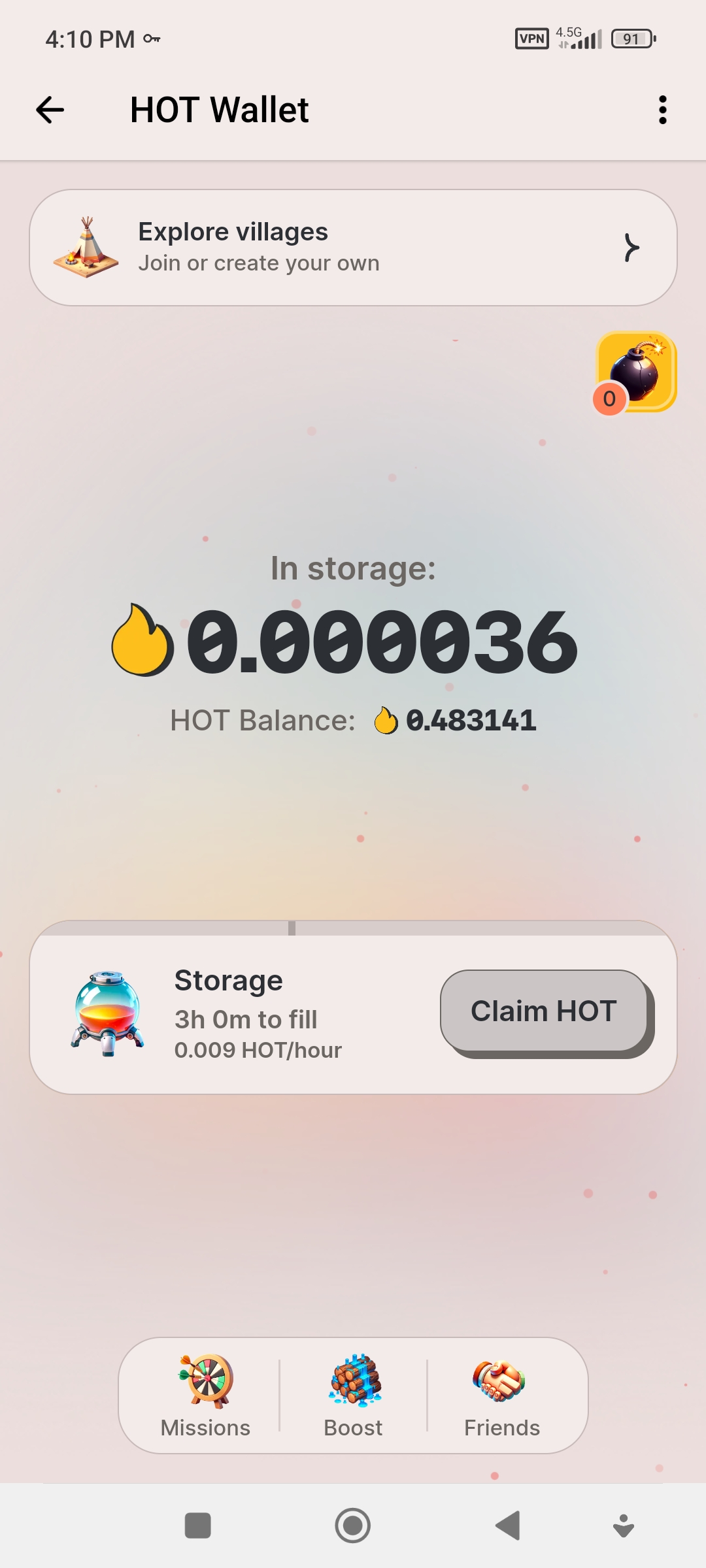 نحوه مشارکت در ایردراپ رایگان Hot wallet-4