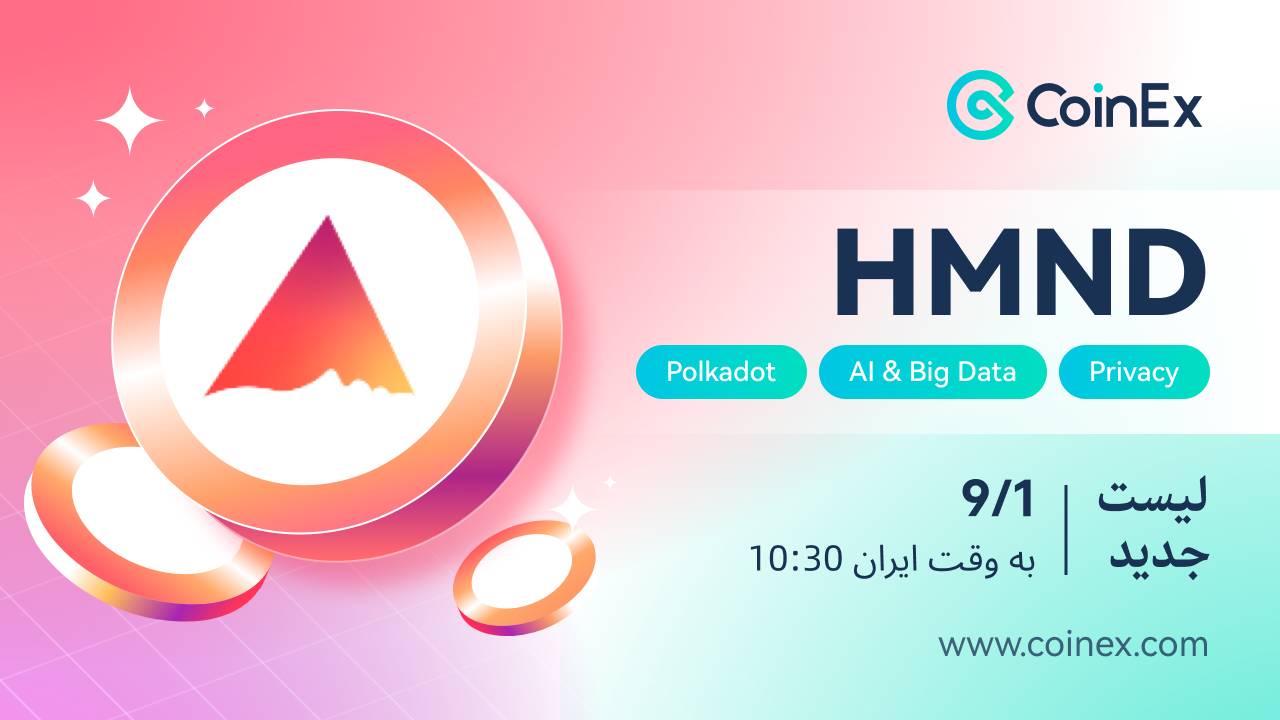 لیست شدن رمز ارز HMND درصرافی کوینکس💽