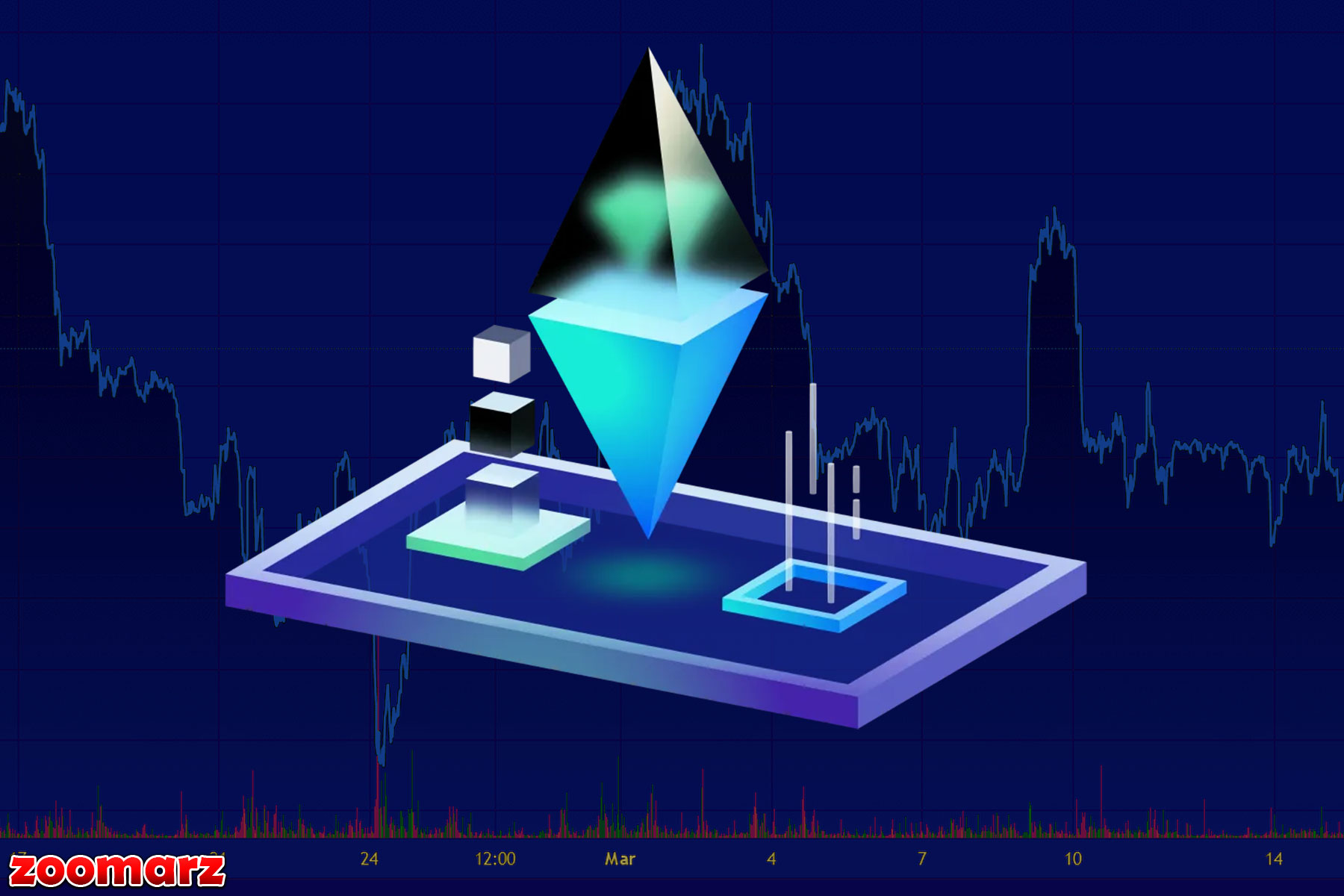 دستیابی بالاترین حد شبکه اتریوم (ETH) در ۶ ماه گذشته!!!💥