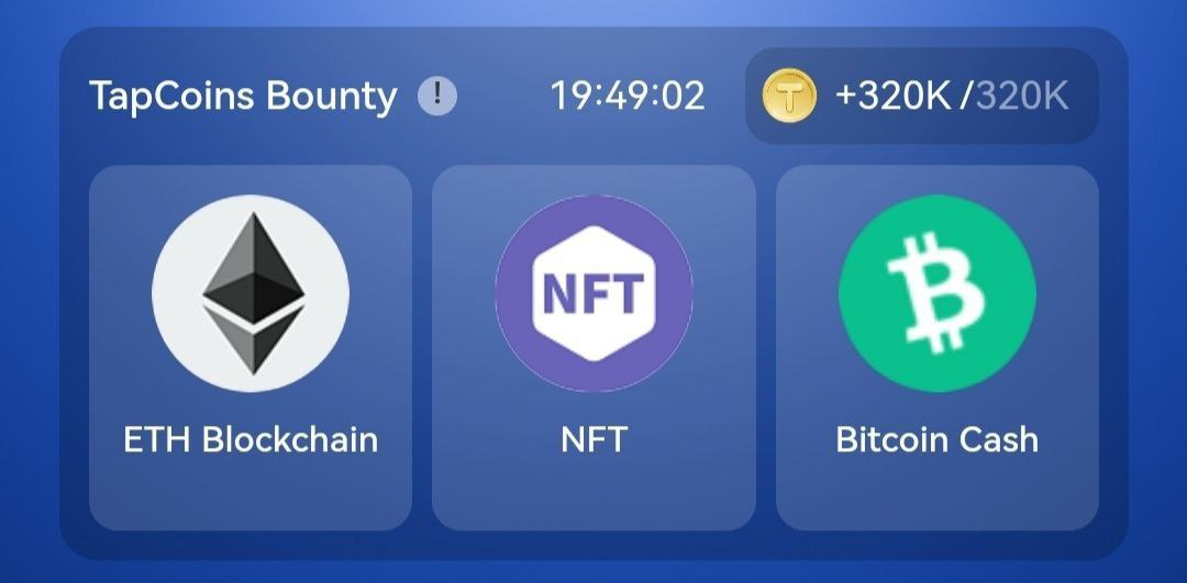 کارت های بازی Tapcoin امروز در تاریخ 27 تیر