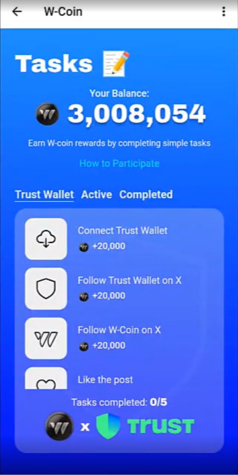 آموزش اتصال Wcoin به کیف پول